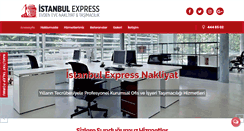 Desktop Screenshot of istanbulexpressnakliyat.com